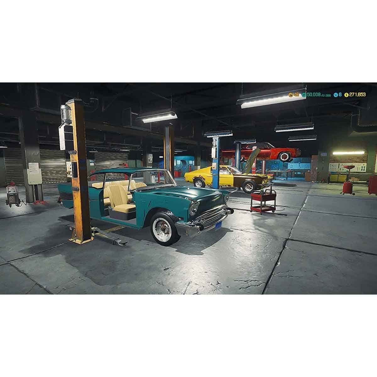 Red Dot Car Mechanic Simulation Management Game for PS4