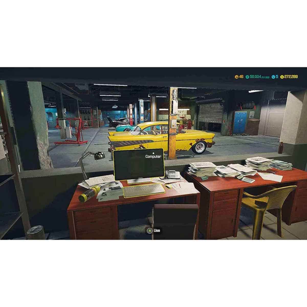 Red Dot Car Mechanic Simulation Management Game for PS4