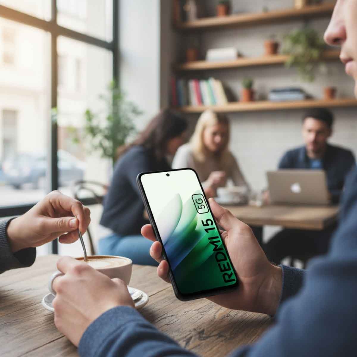 Xiaomi Redmi 15 5G Android Smartphone (8GB RAM, 256GB Storage) - Black