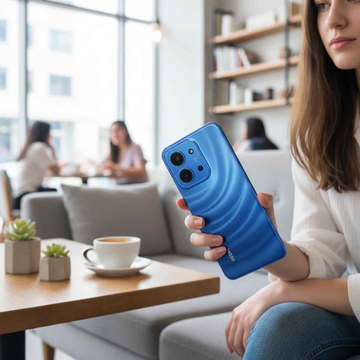 ريدمي 15C 4G جوال اندرويد (4 جيجابايت RAM، 128 جيجابايت تخزين)