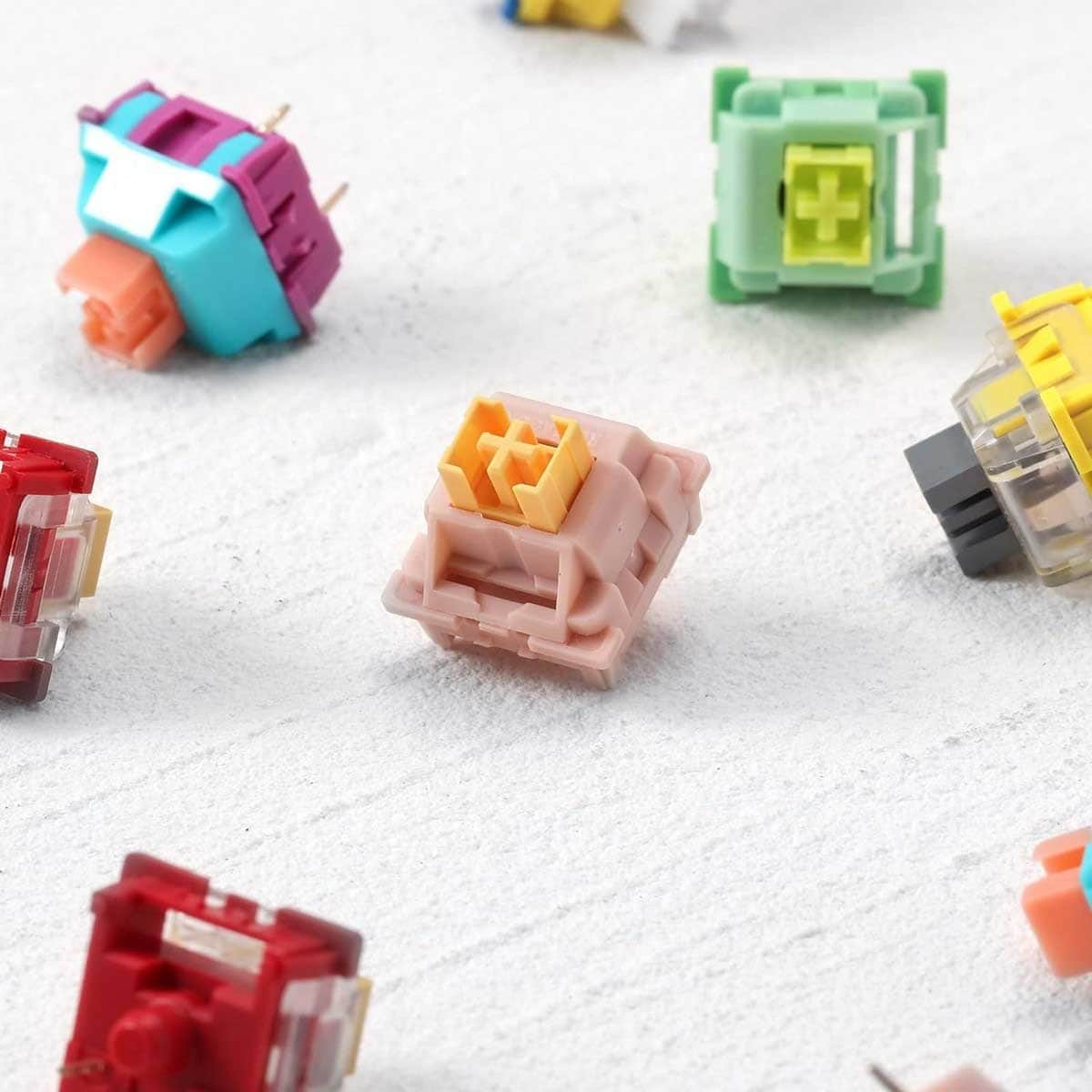 Redragon 24-Piece Bullet-QL Mechanical Keyboard Switch Set