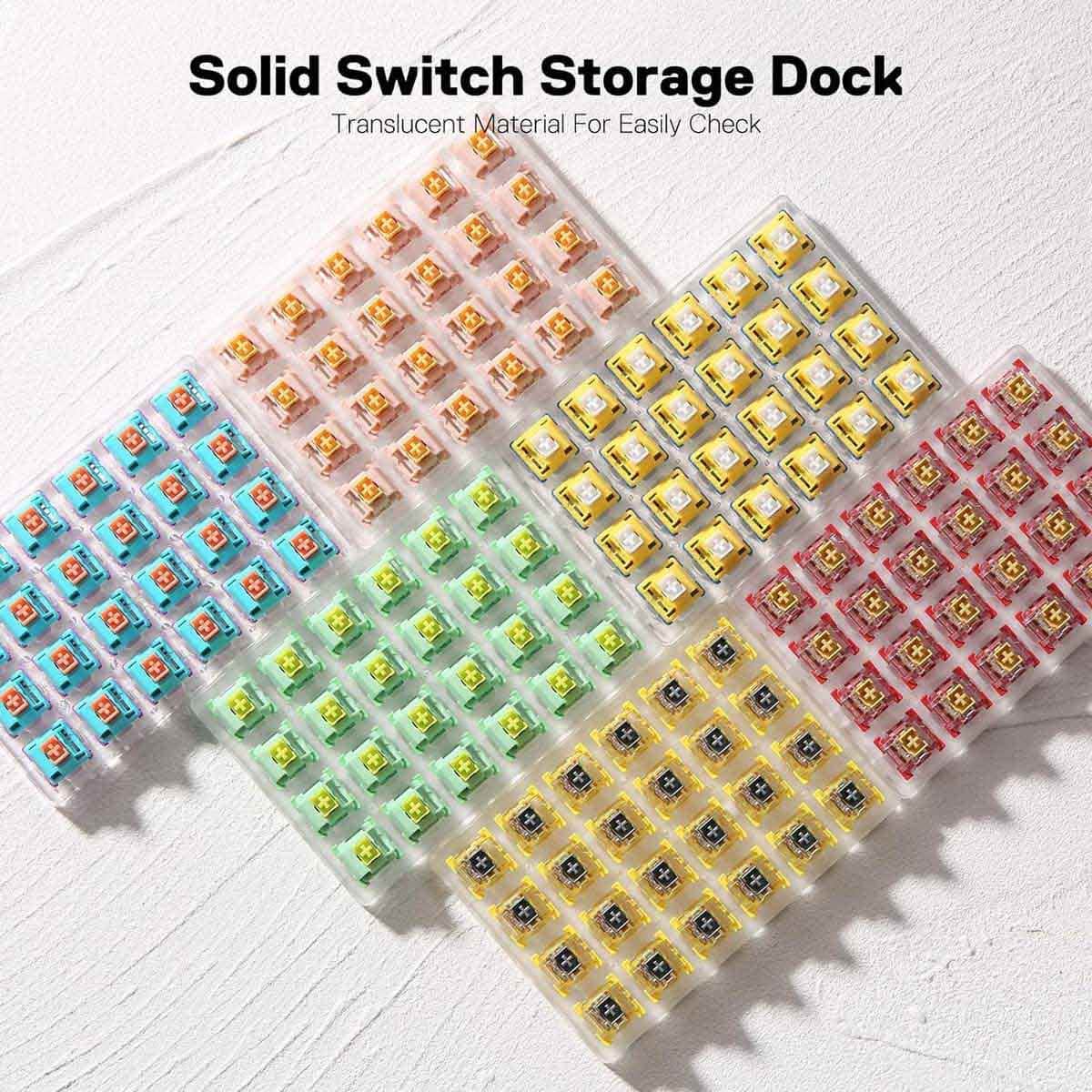 Redragon 24-Piece Bullet-QL Mechanical Keyboard Switch Set