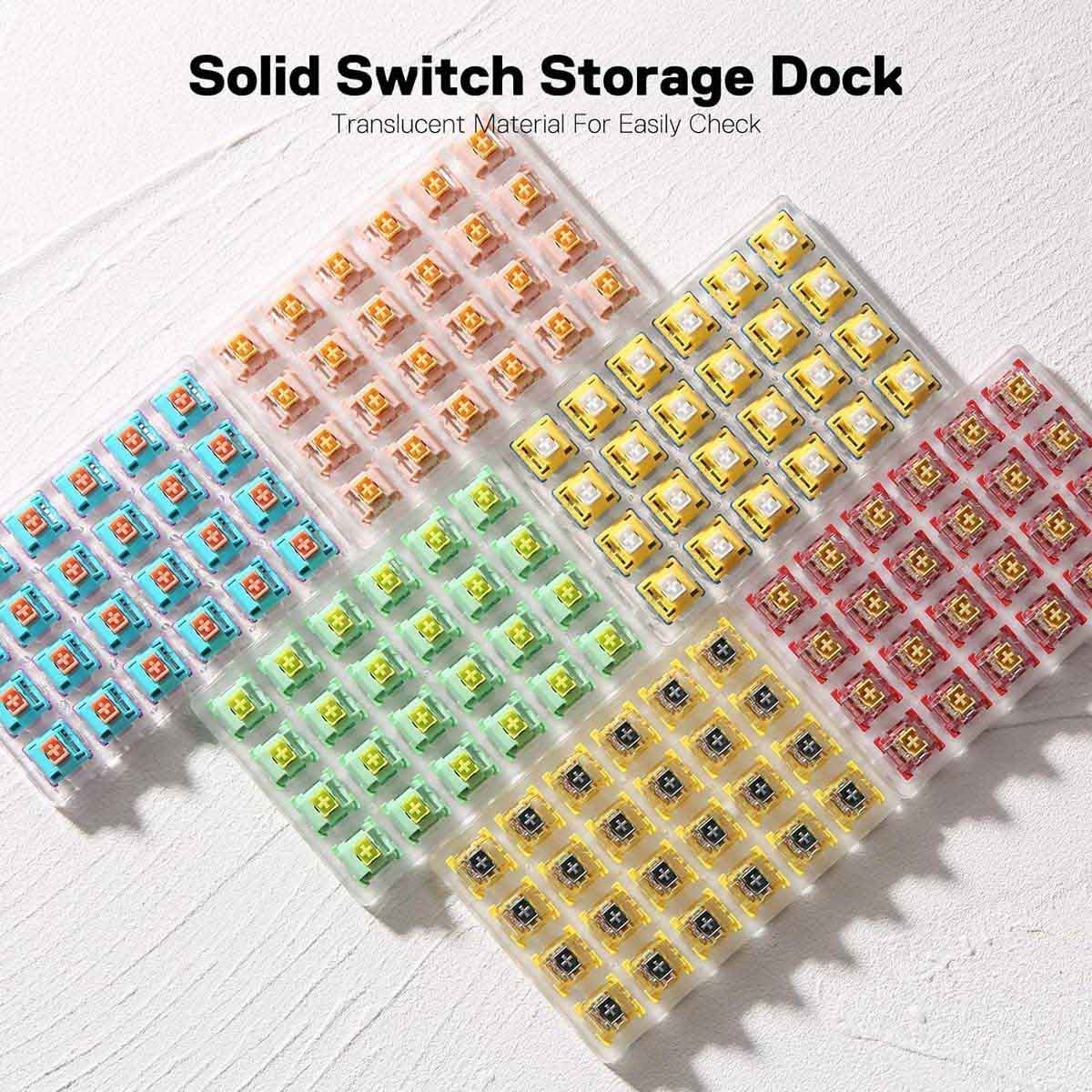 Redragon 24-Piece Bullet-QL Mechanical Keyboard Switch Set