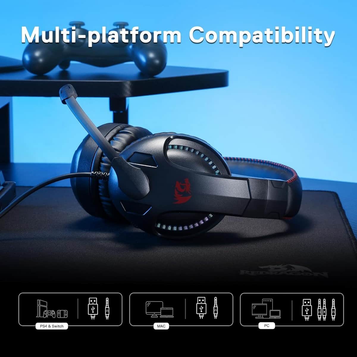Redragon Cronus Wired Gaming Headset