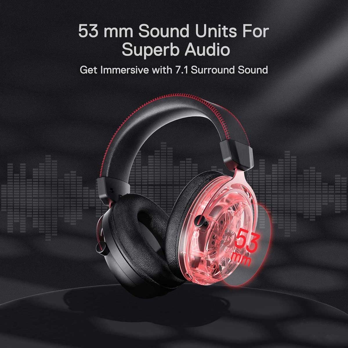 Redragon Black H386 Diomedes Wired Gaming Headset