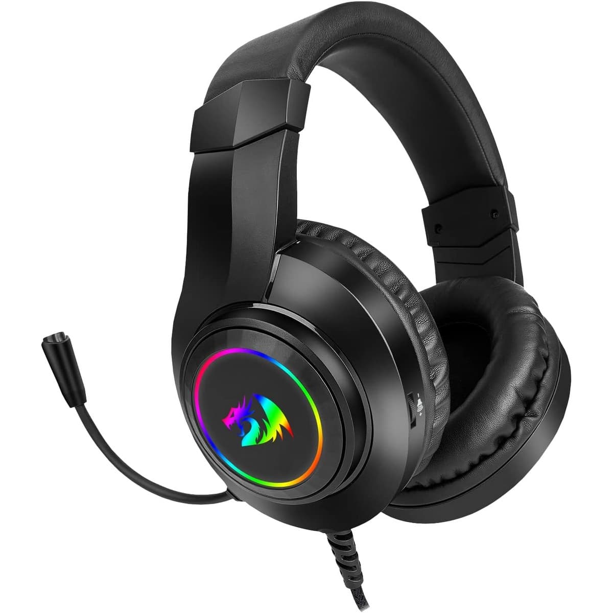 Redragon Black Hylas RGB Wired Gaming Headset