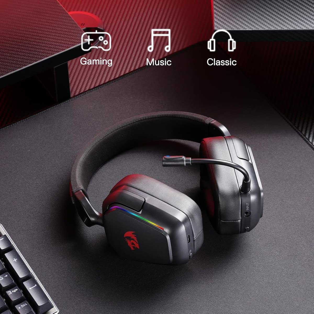 Redragon Mira Wireless Gaming Headset