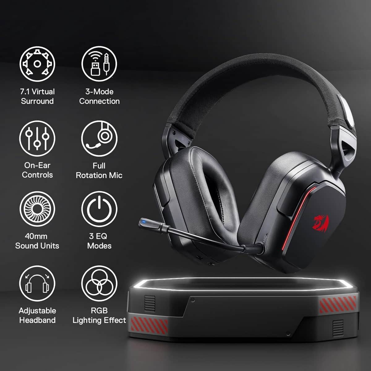 Redragon Mira Wireless Gaming Headset