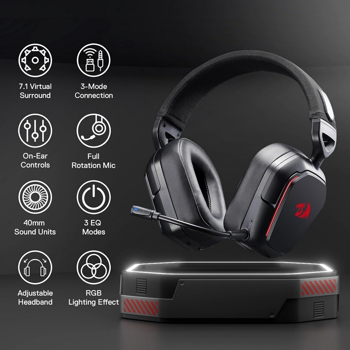 Redragon Mira Wireless Gaming Headset