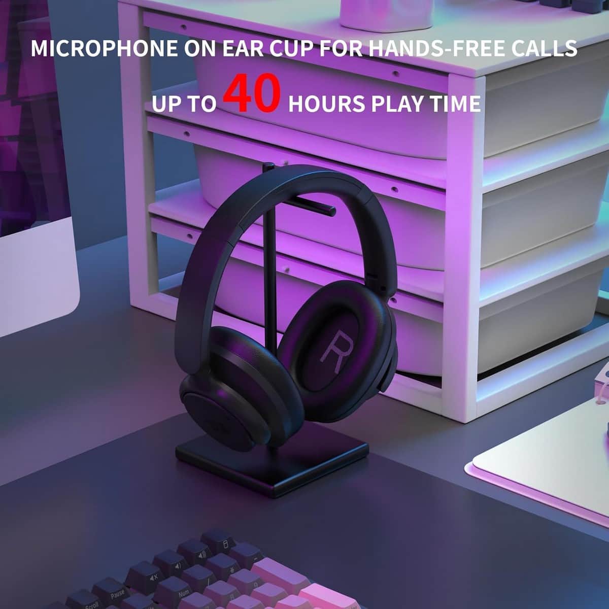 Redragon VibeCore Bluetooth & Wired Gaming Headset