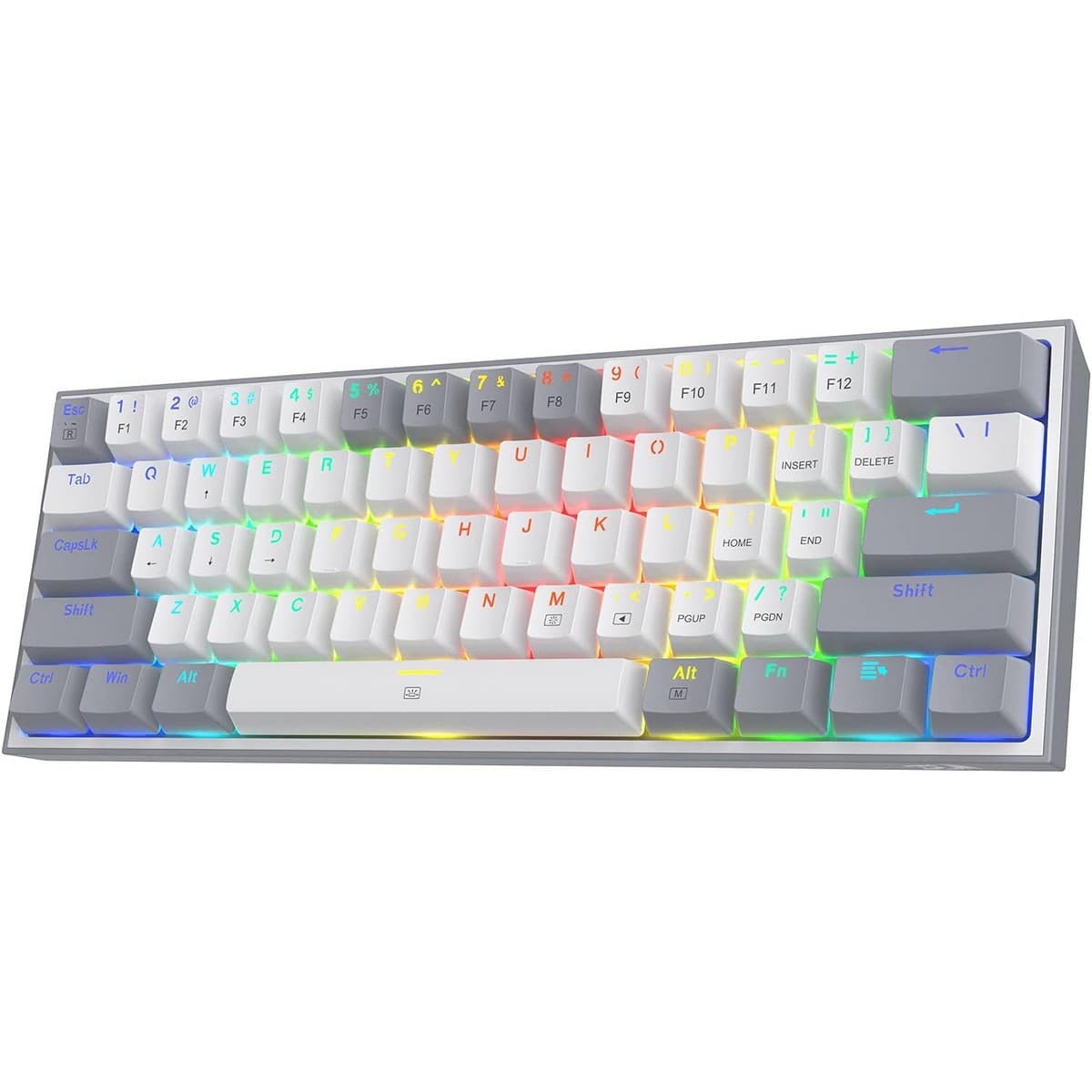 ريدراجون كيبورد ألعاب ميكانيكي سلكي Fizz K617 بحجم 60% وإضاءة RGB
