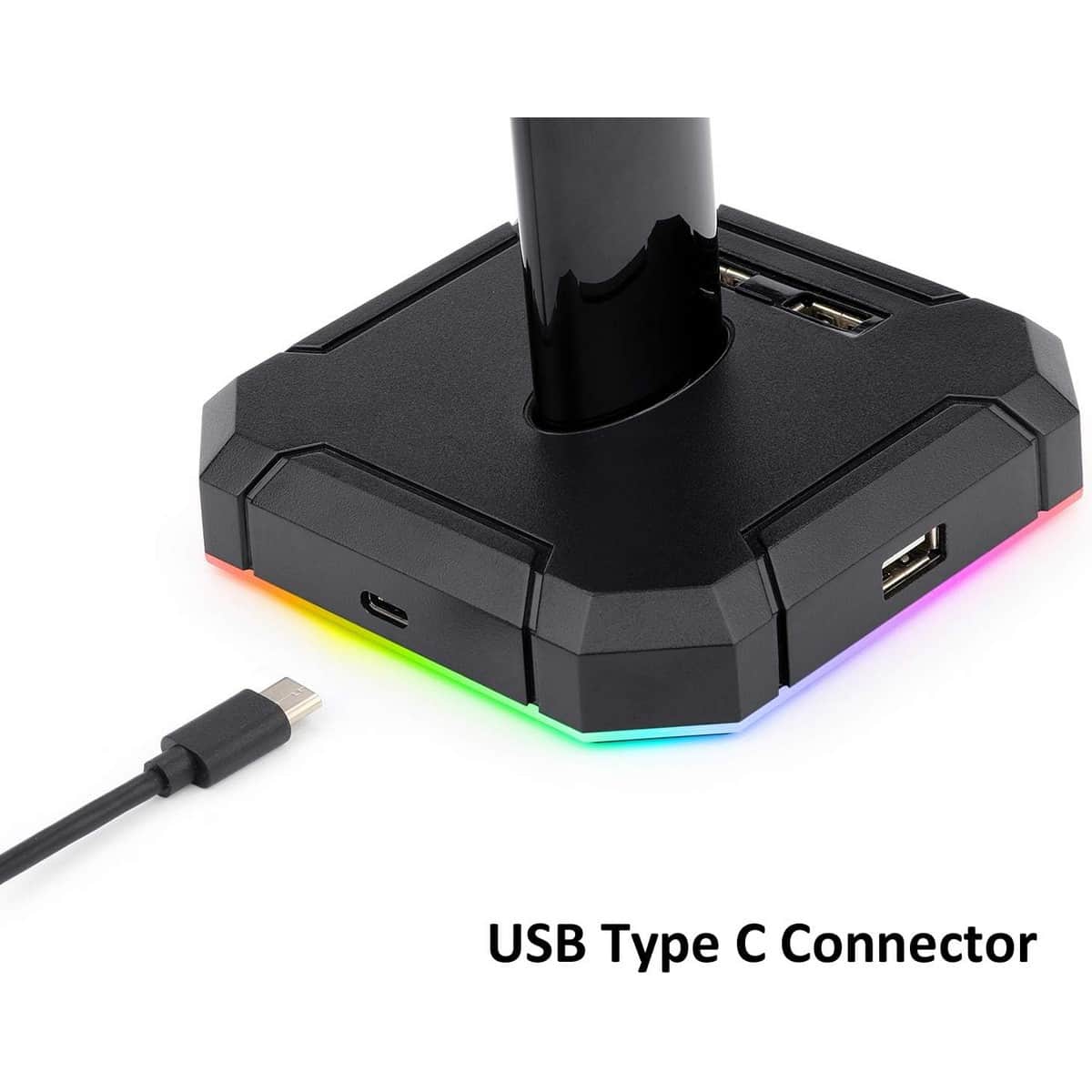 Redragon HA300 Scepter Pro RGB Backlit Gaming Headphone Stand