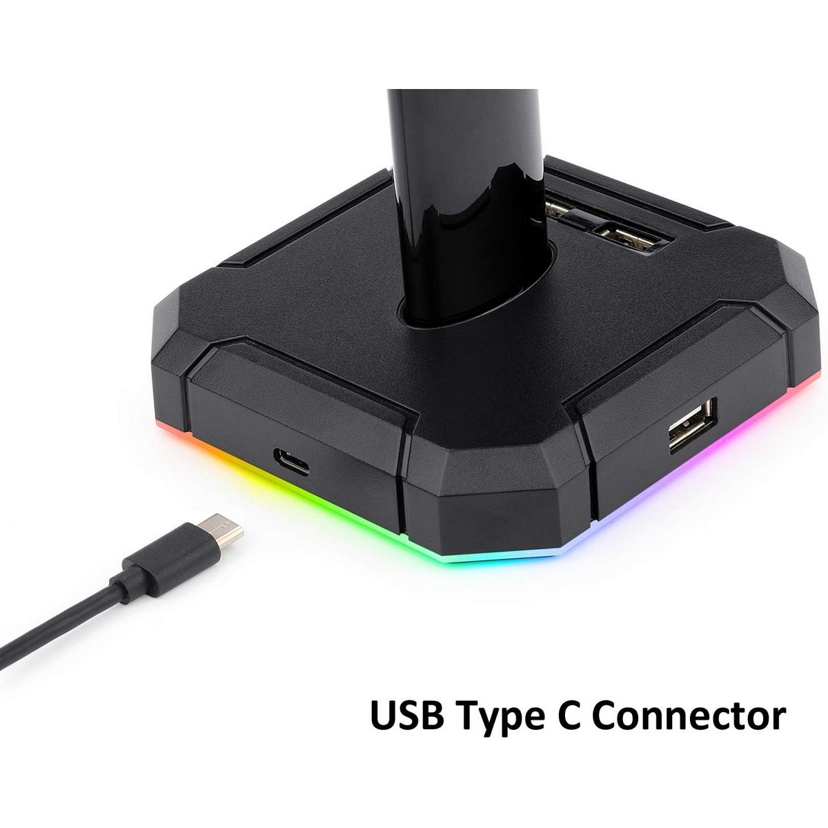 Redragon HA300 Scepter Pro RGB Backlit Gaming Headphone Stand