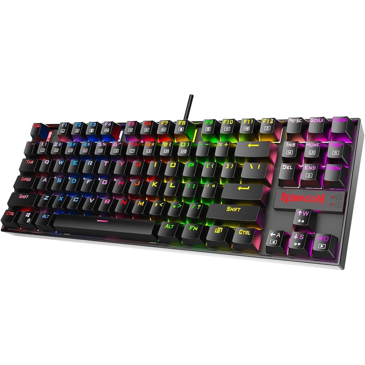 ريدراجون كيبورد ألعاب ميكانيكي Kumara K552 RGB-1 TKL سلكي