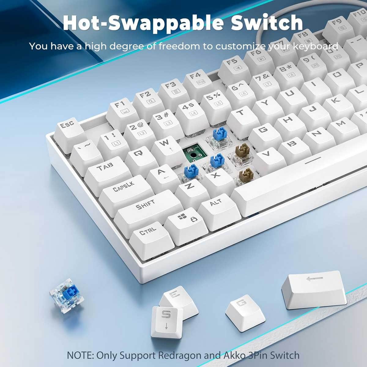 Redragon Kumara RGB Wired Mechanical Keyboard