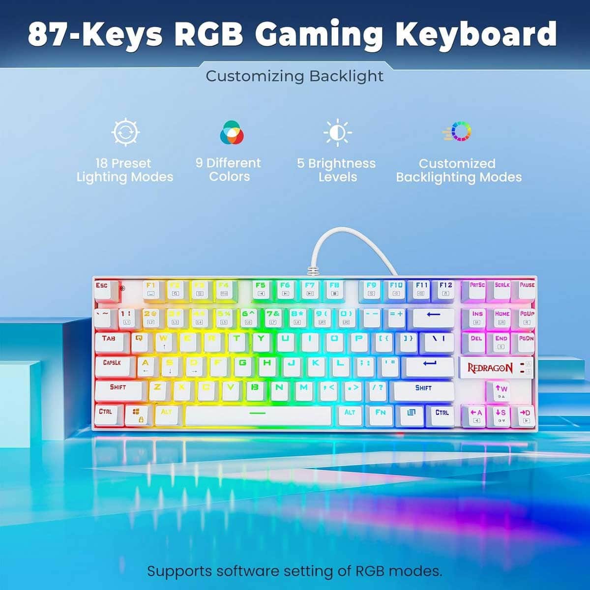 Redragon Kumara RGB Wired Mechanical Keyboard