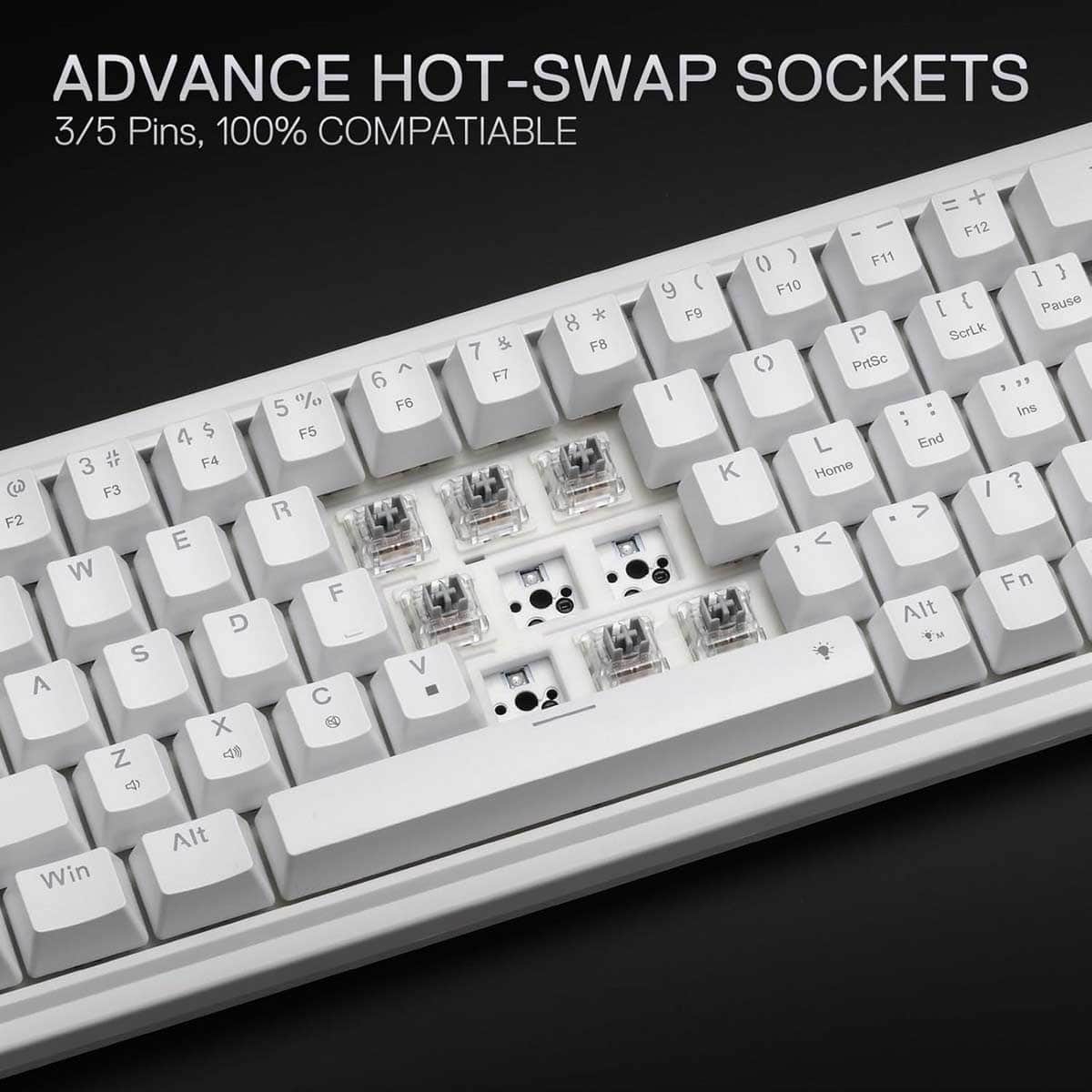 Redragon Nova 68-Key Wired Gaming Keyboard