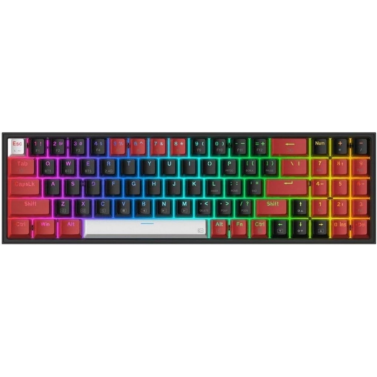 Redragon Pollux Pro K628RGB-PRO RGB Wireless Gaming Keyboard