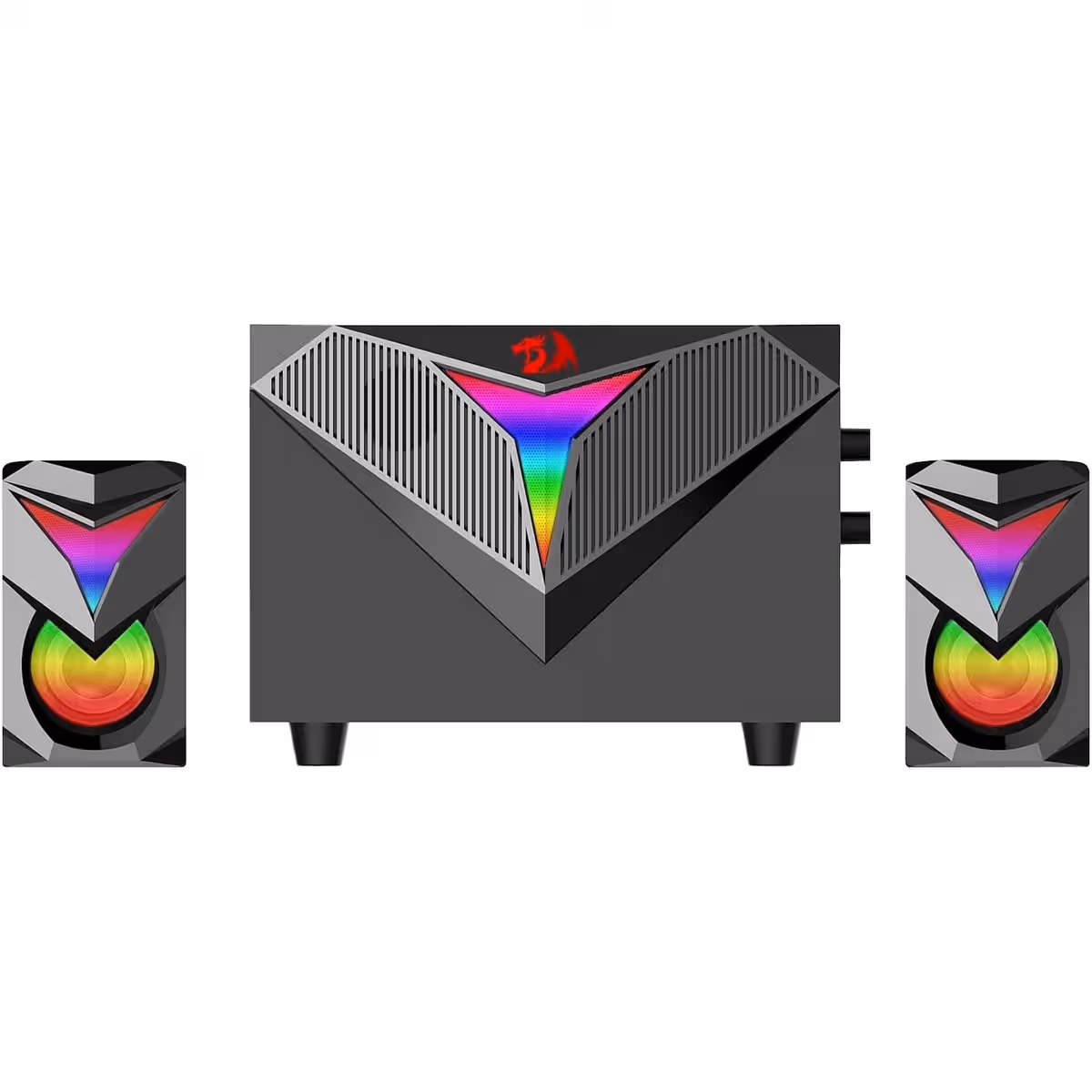 ريدراجون طقم سماعات Toccata GS700 ستيريو سلكية بإضاءة RGB للألعاب