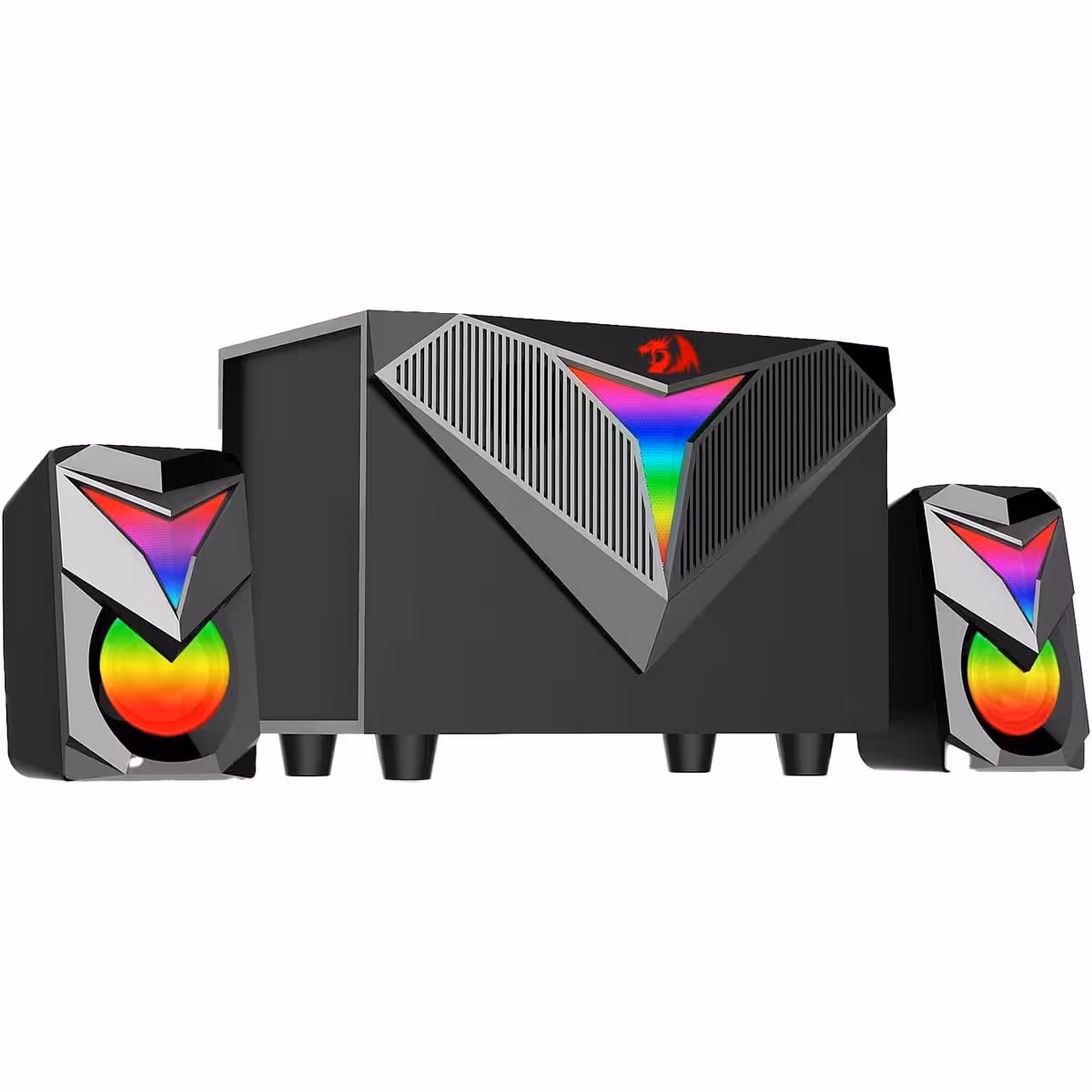 ريدراجون طقم سماعات Toccata GS700 ستيريو سلكية بإضاءة RGB للألعاب