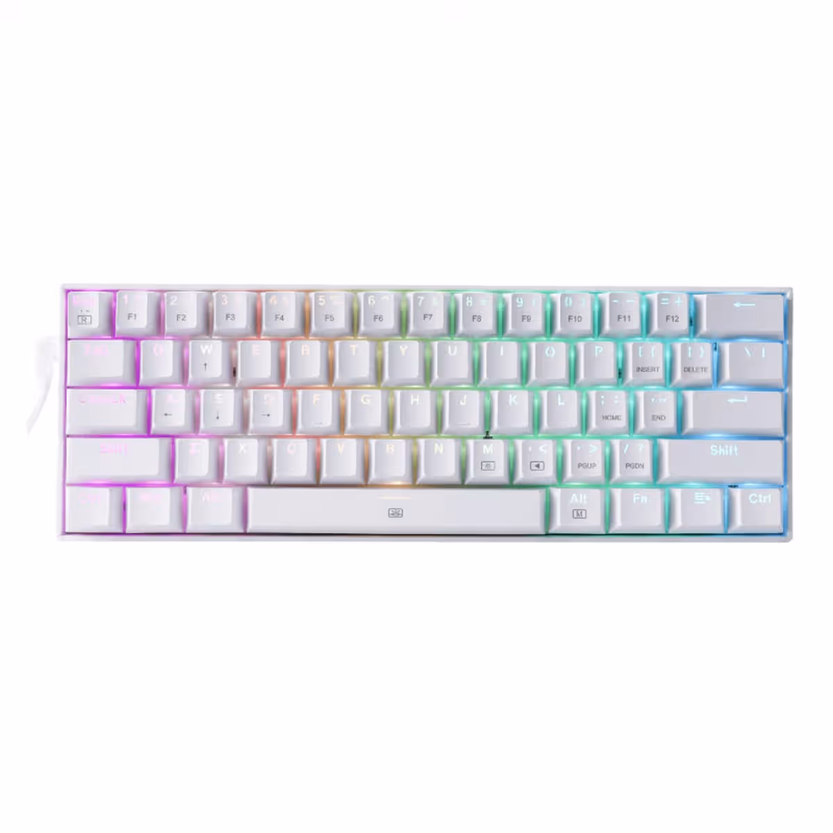 Redragon Dragonborn K630 60% 61-Key Red Switch RGB Wired Mechanical Gaming Keyboard