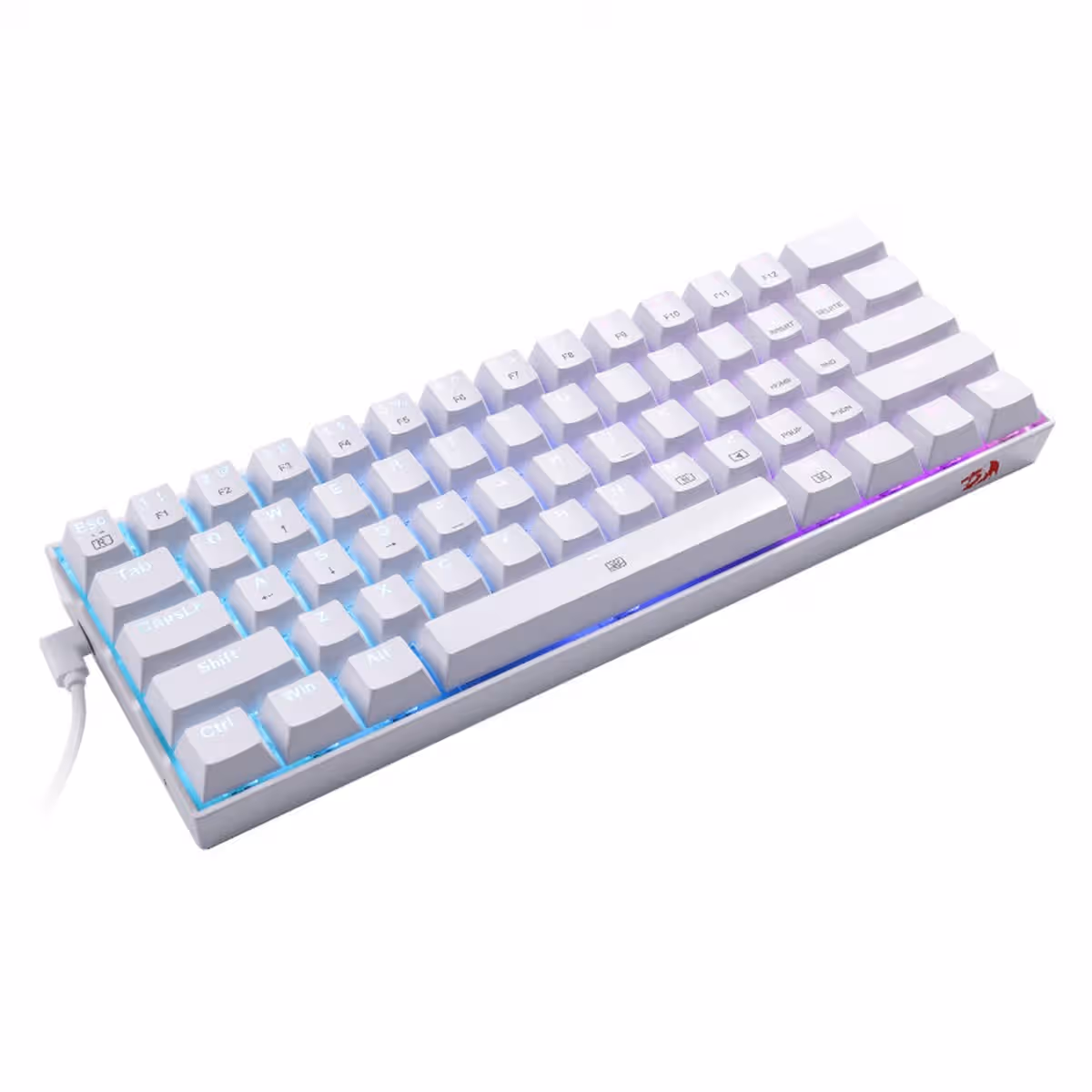 Redragon Dragonborn K630 60% 61-Key Red Switch RGB Wired Mechanical Gaming Keyboard