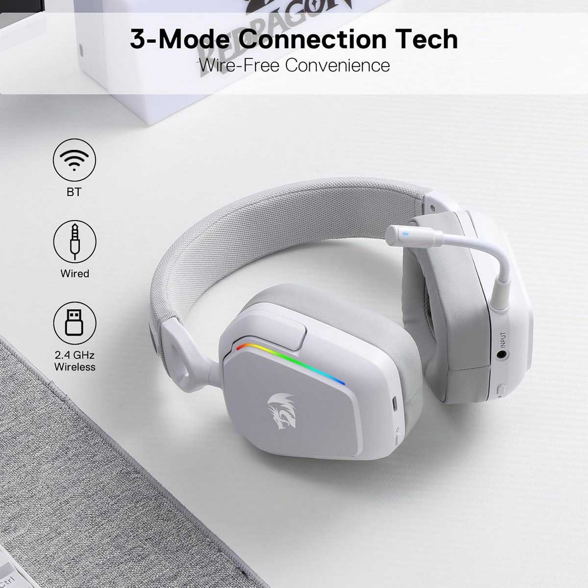 Redragon Mira Wireless Gaming Headset