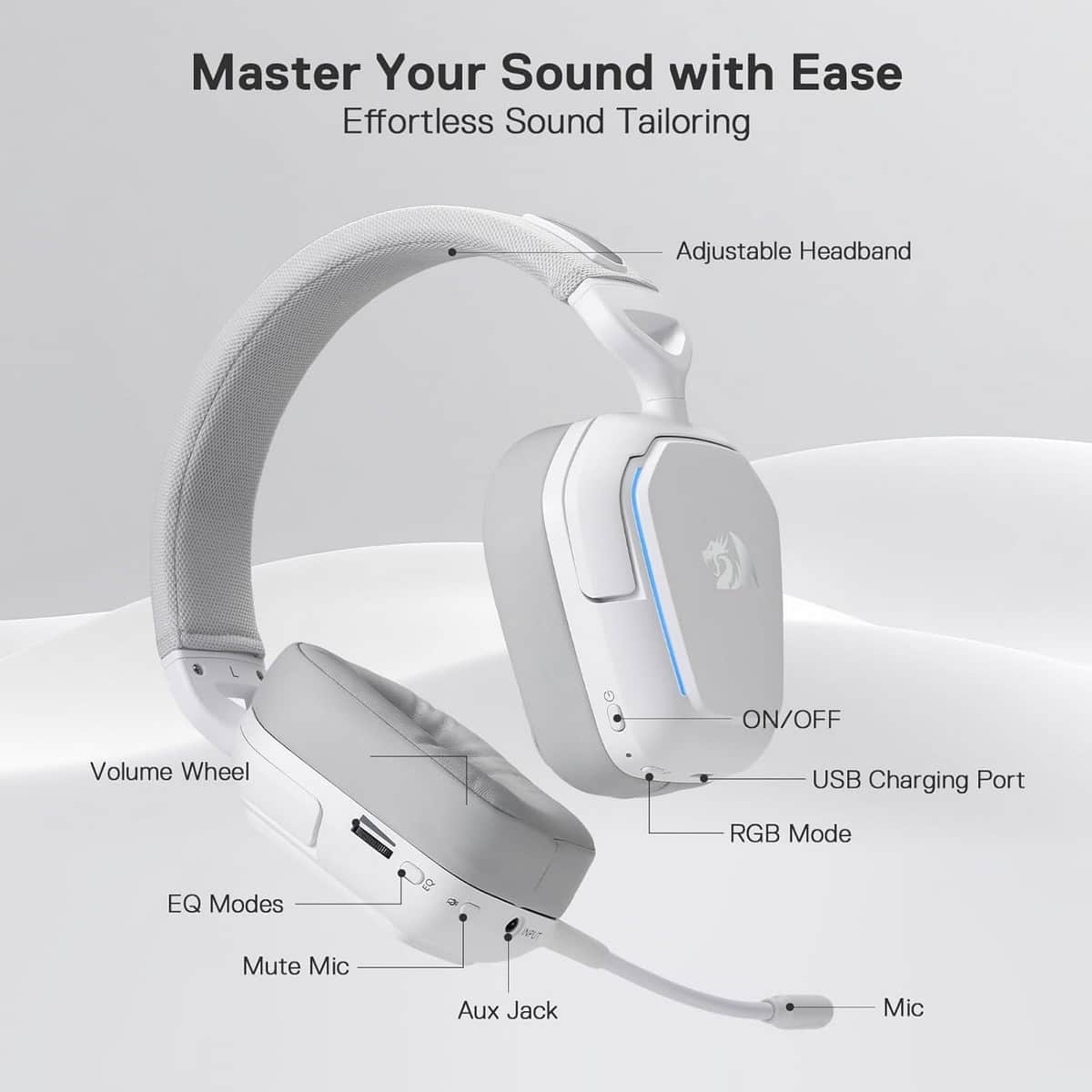 Redragon Mira Wireless Gaming Headset