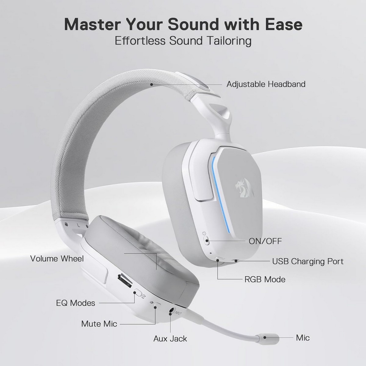 Redragon Mira Wireless Gaming Headset