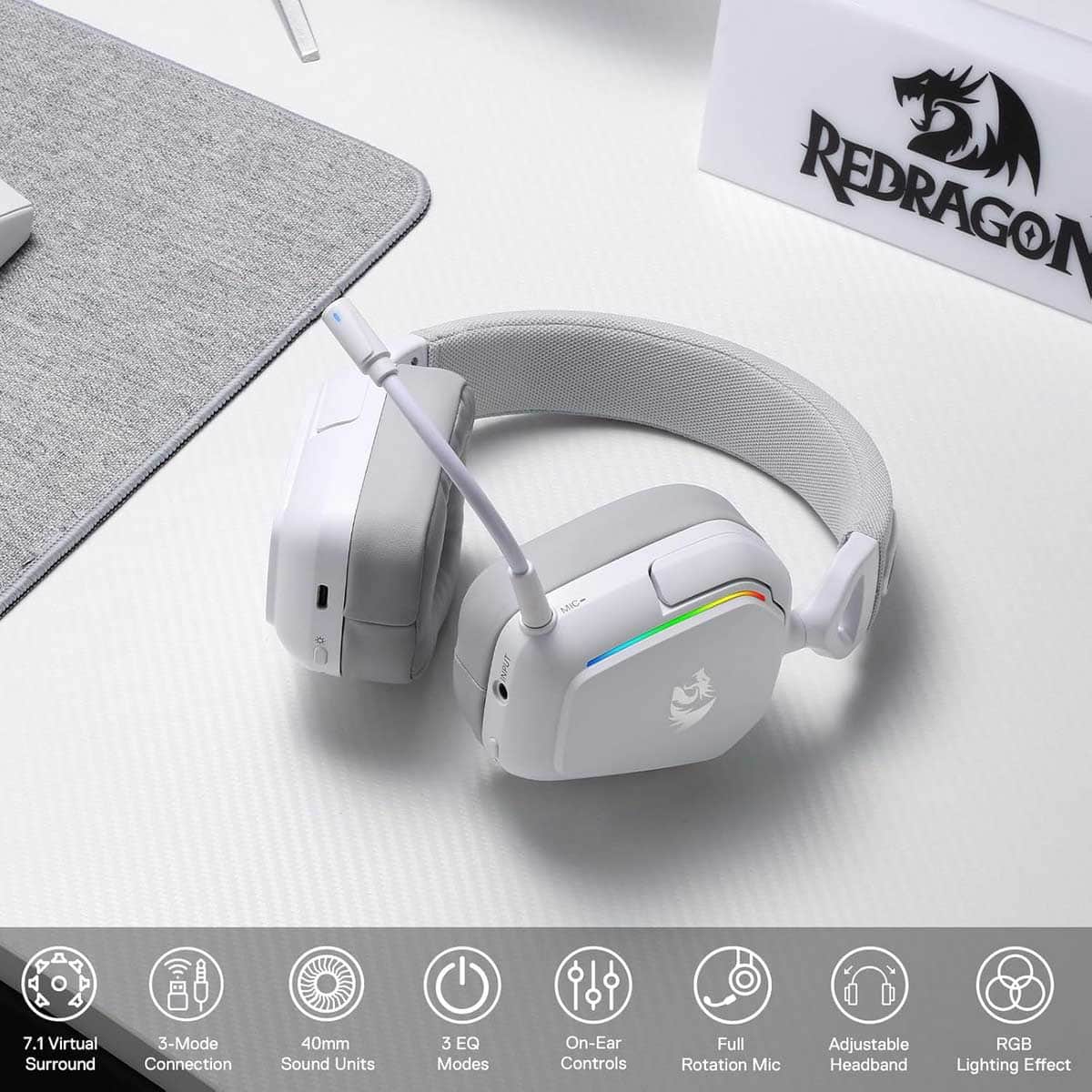 Redragon Mira Wireless Gaming Headset