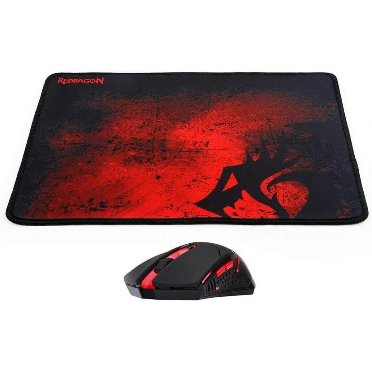 Redragon Wireless Gaming Mouse & Mouse Pad Set