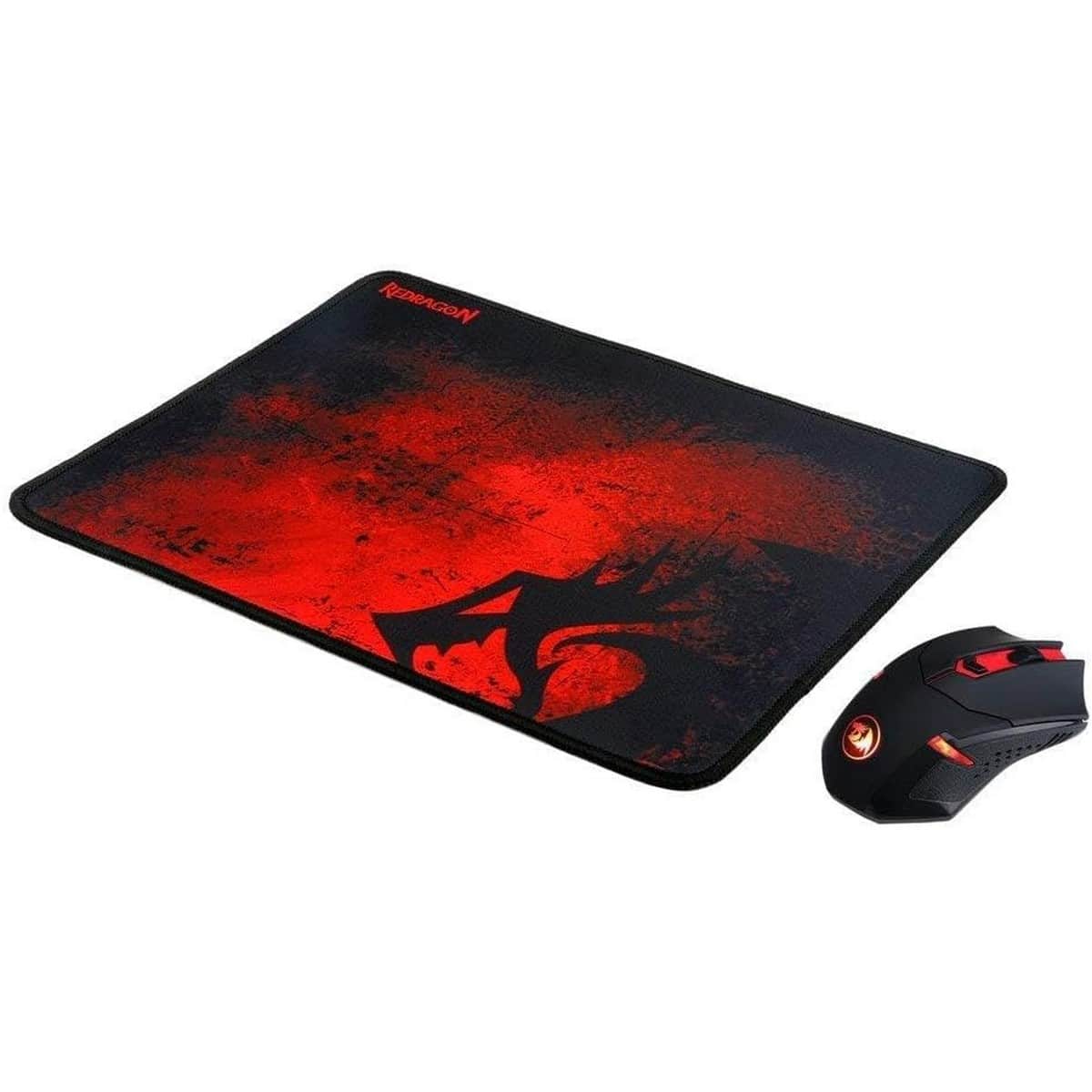 Redragon Wireless Gaming Mouse & Mouse Pad Set
