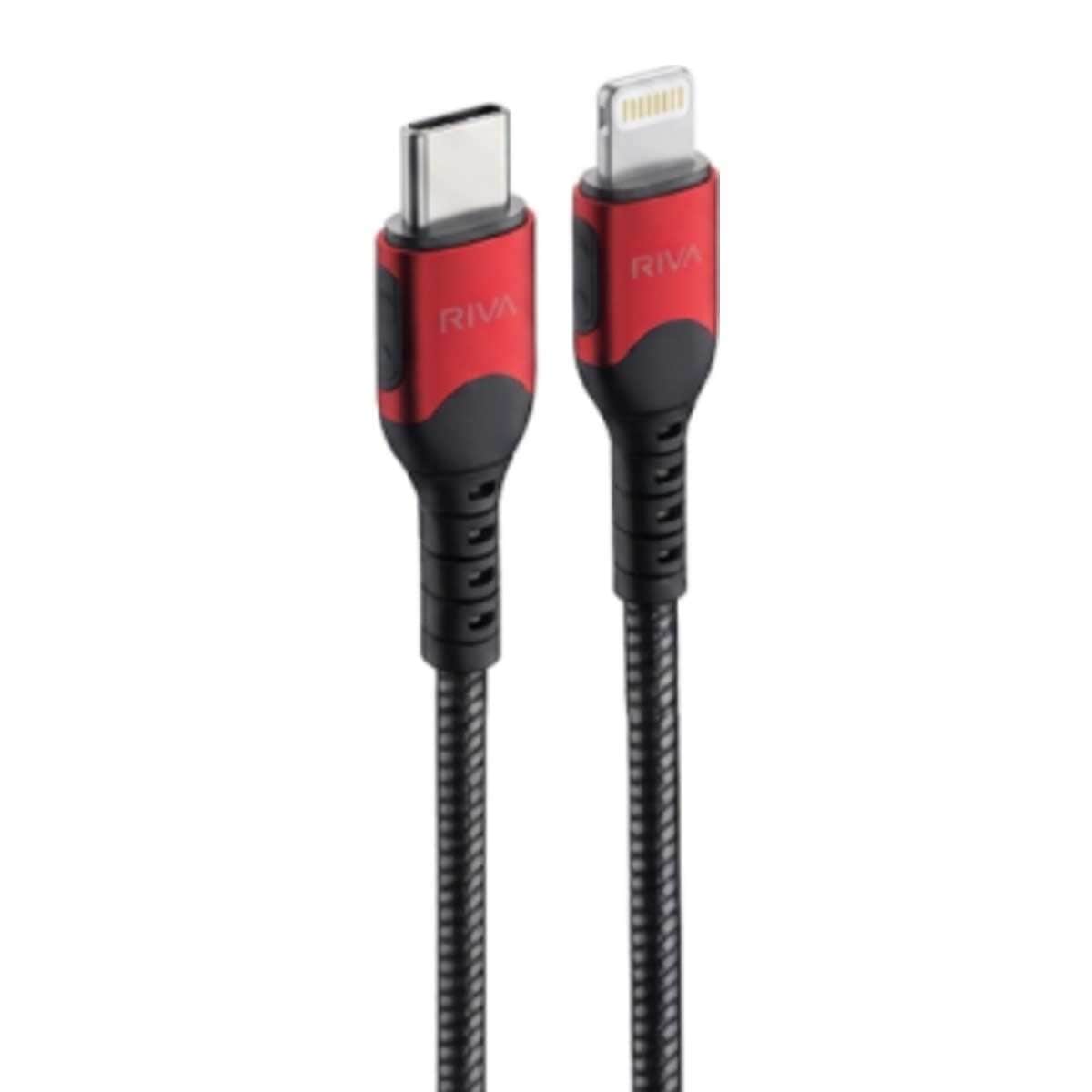 ريفا كابل شحن قماشي R103 من USB-C إلى لايتنينج بقدرة 27W