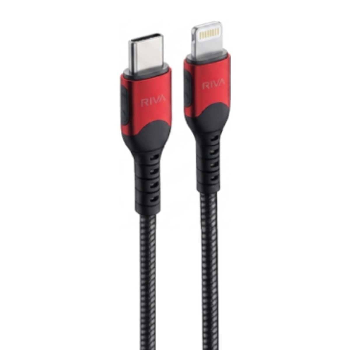 ريفا كابل شحن قماشي R103 من USB-C إلى لايتنينج بقدرة 27W