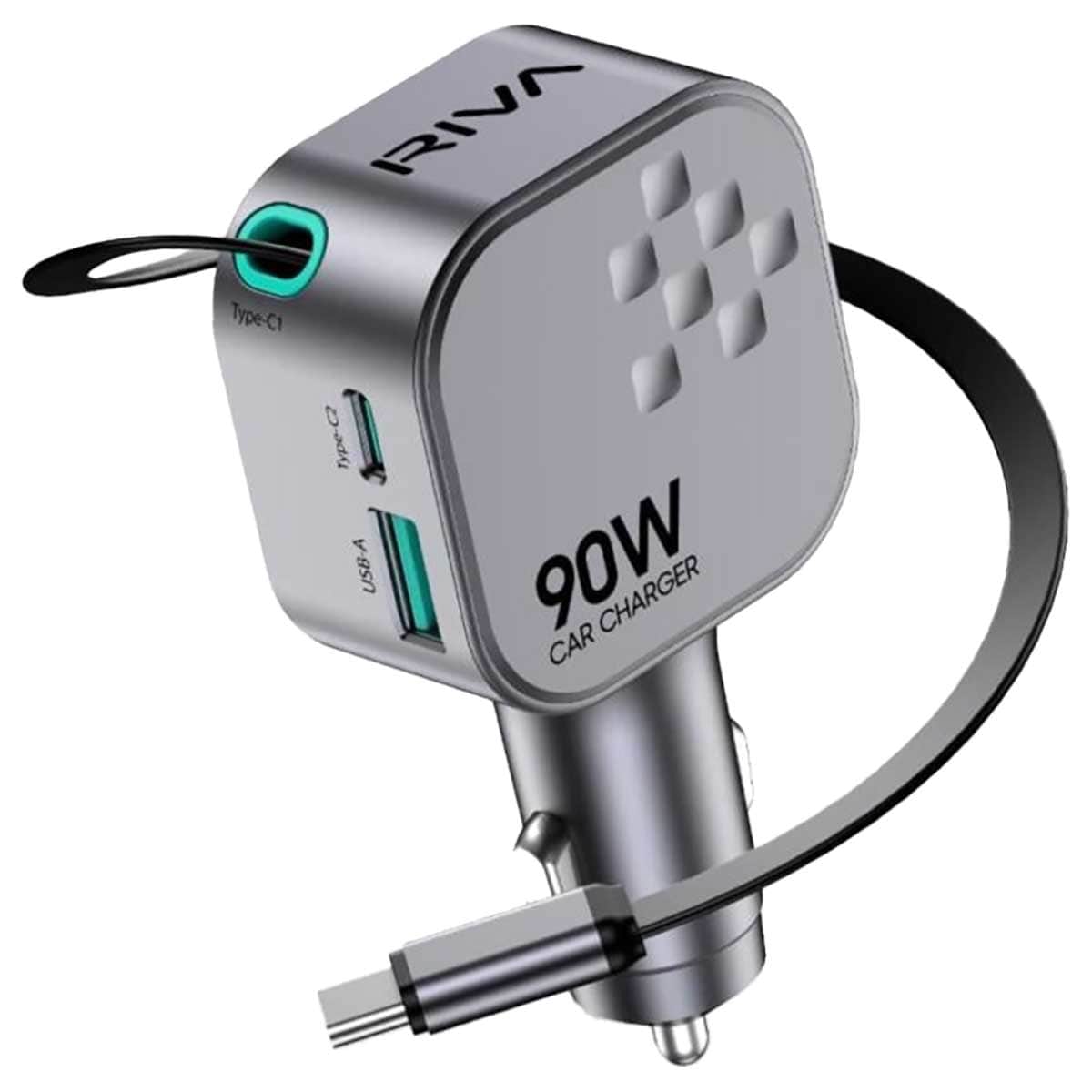 Riva RV1-CC04 90W Car Charger with Cable