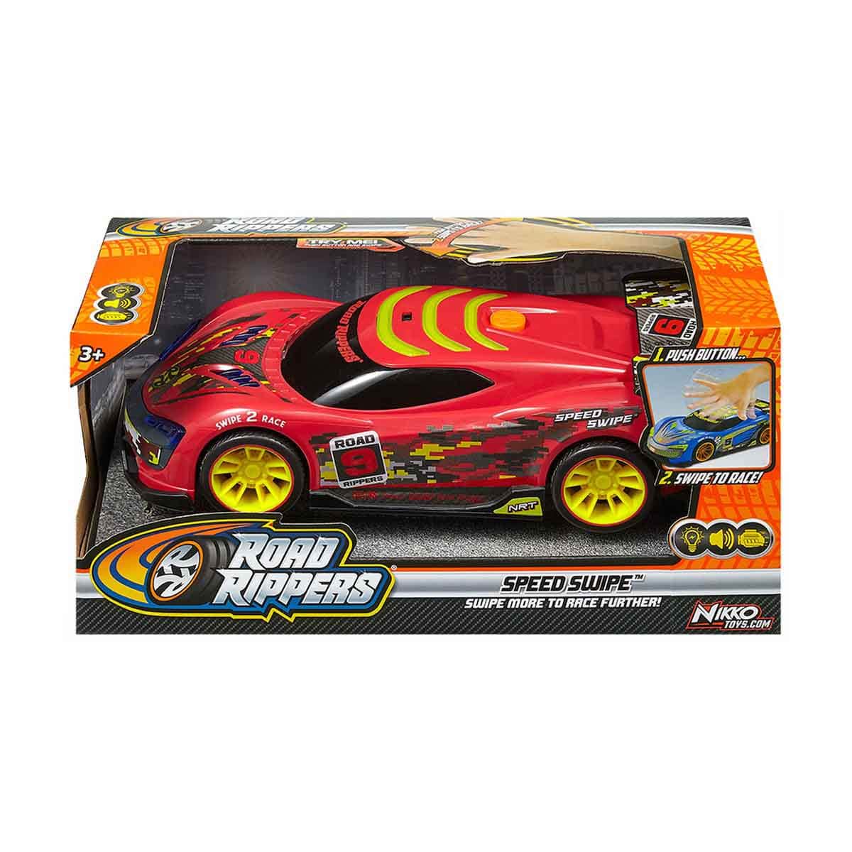 Road Rippers Lights & Sounds Speed Swipe Assorted Car Boys, 3-4 Years