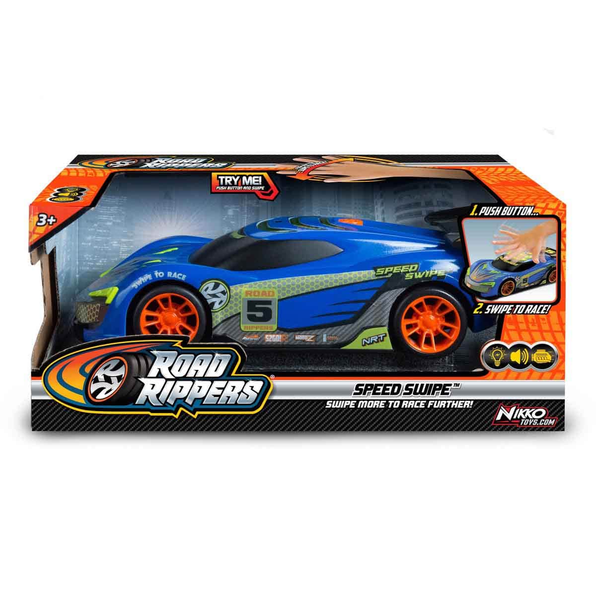 Road Rippers Lights & Sounds Speed Swipe Assorted Car Boys, 3-4 Years