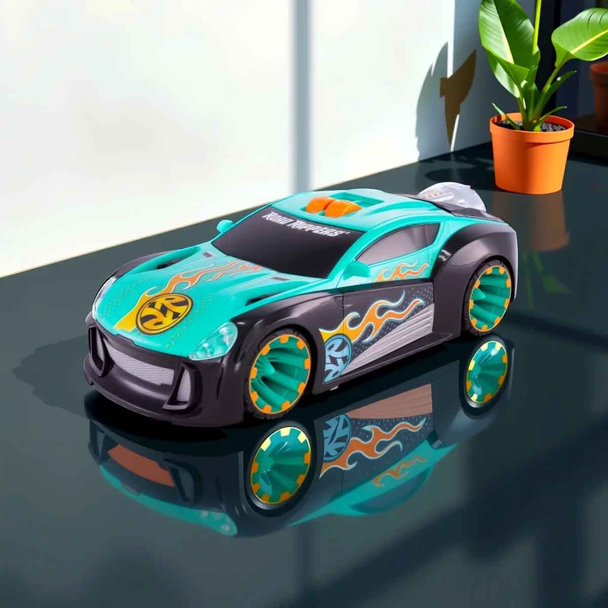 رود ريبرز سيارة ماكسيمم بوست 10 انش بإضاءة وأصوات متنوعة للأولاد، عمر 3-4 سنوات