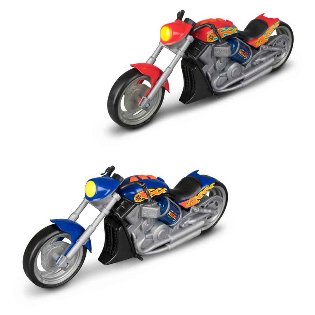 رود ريبرز دراجة نيترو بيرناوت تشوبر بإضاءة وأصوات متنوعة للأولاد، عمر 3-4 سنوات