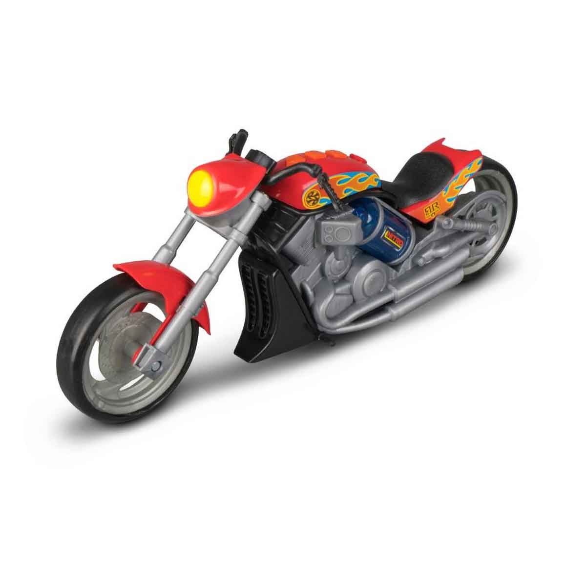 رود ريبرز دراجة نيترو بيرناوت تشوبر بإضاءة وأصوات متنوعة للأولاد، عمر 3-4 سنوات