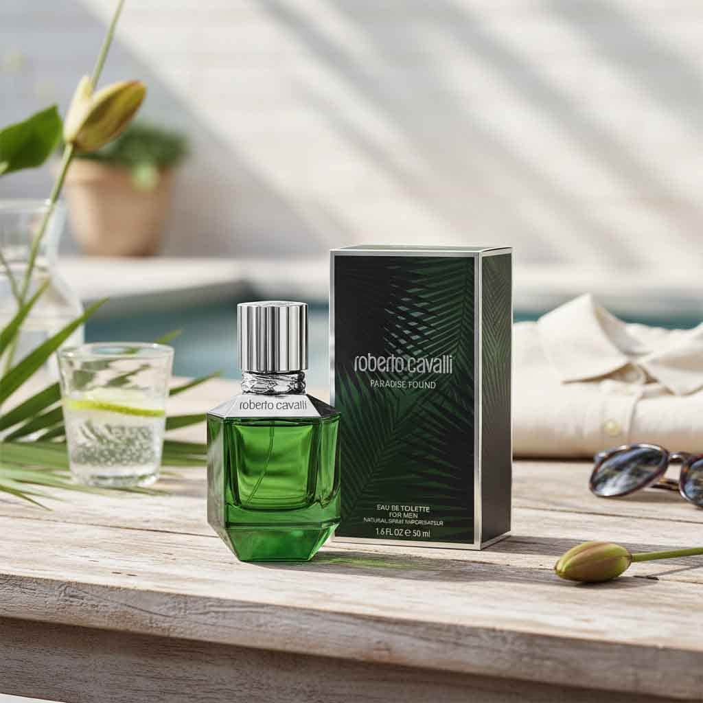 Roberto Cavalli Paradise Found Eau de Toilette EDT for Men
