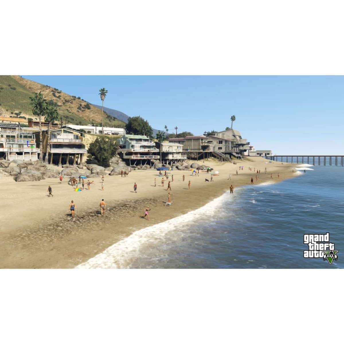 روكستار جيمز جراند ثيفت أوتو (GTA) 5 (الإصدار بريميوم) لعبة فيديو لبلايستيشن 4