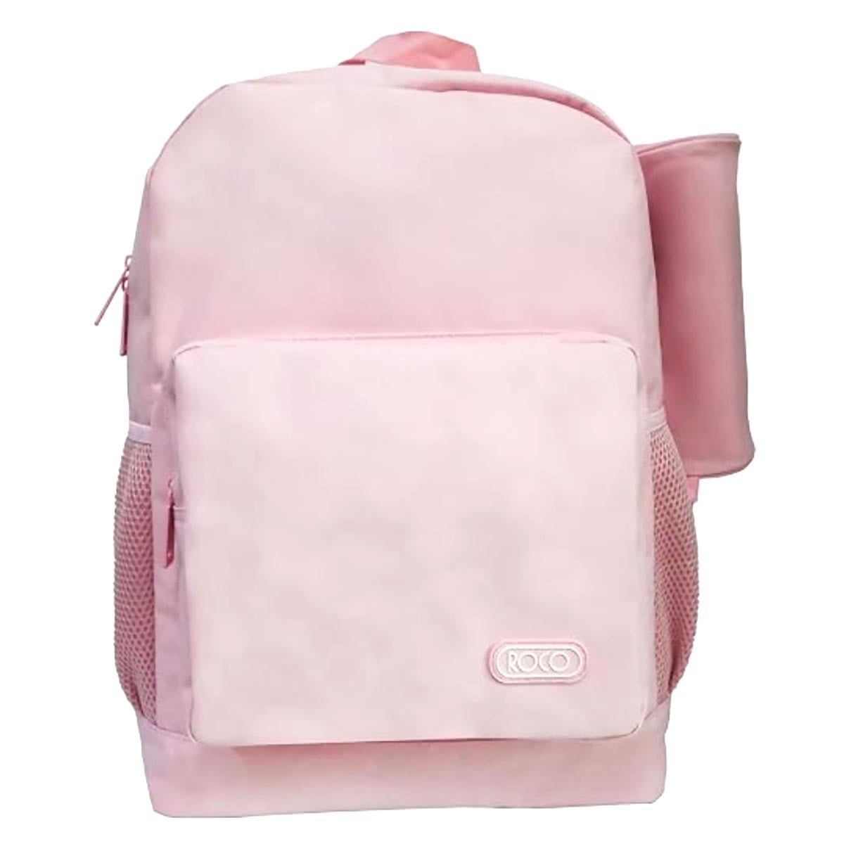 Roco 17" Peach Backpack with Pencil Case