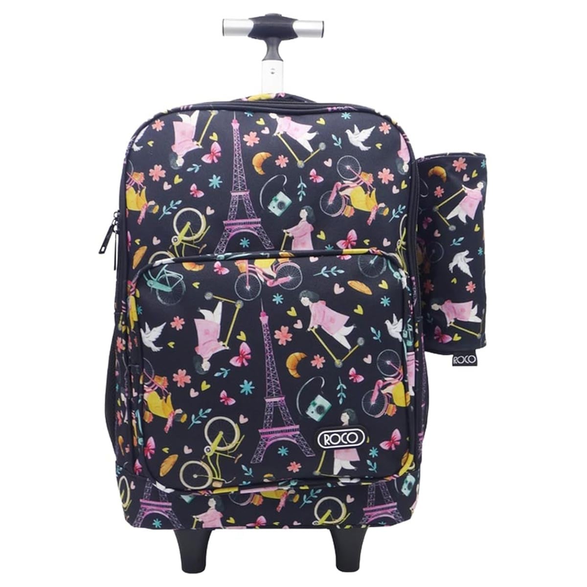 Roco 18" Paris Trolley Bag with Pencil Case