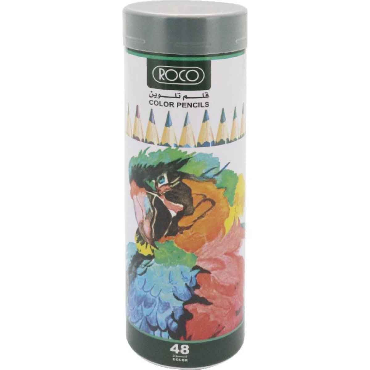 Roco 48-Piece Medium Assorted Color Pencil Set