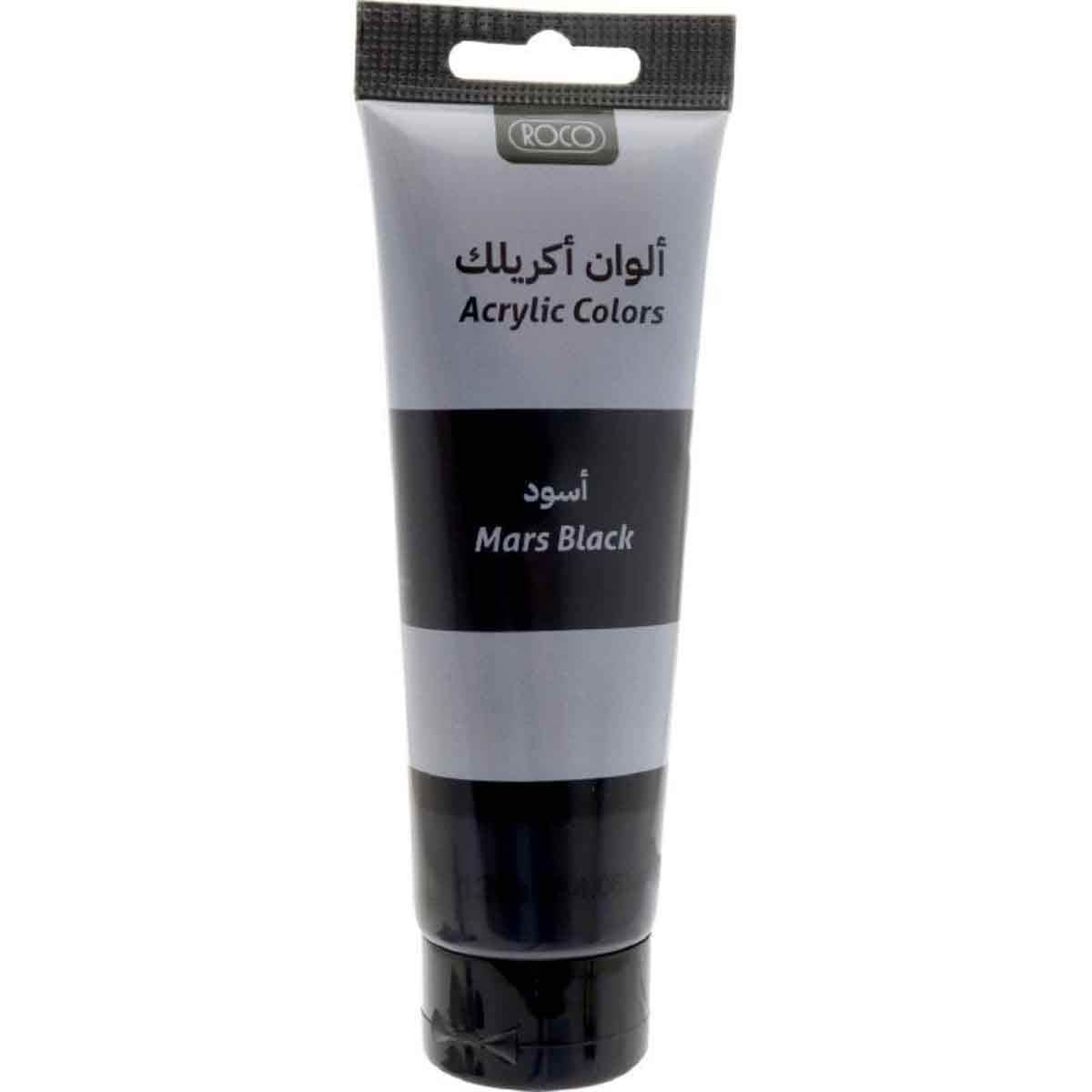 Roco 120ml Mars Black Acrylic Color Paint