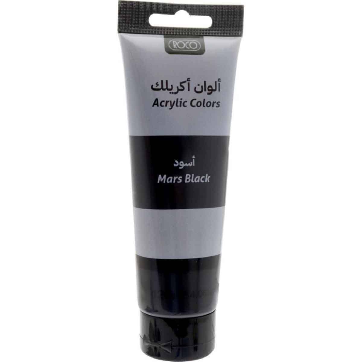 Roco 120ml Mars Black Acrylic Color Paint