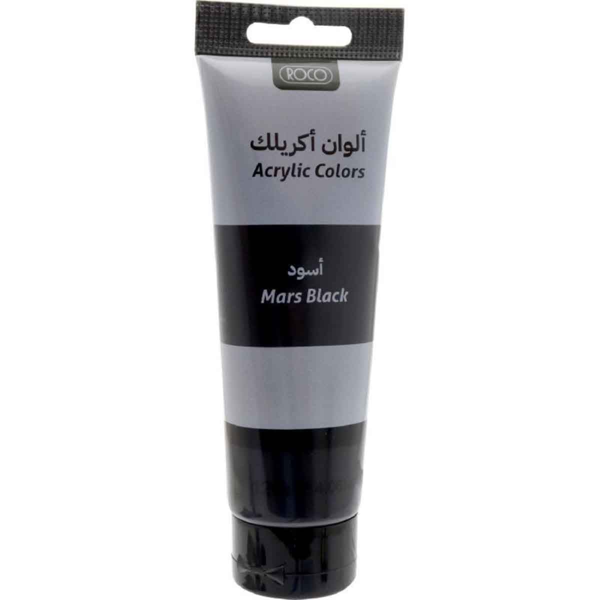 Roco 120ml Mars Black Acrylic Color Paint