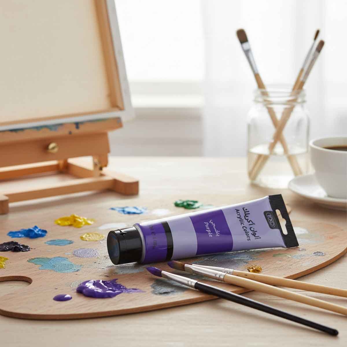 Roco 120ml Purple Acrylic Color Paint
