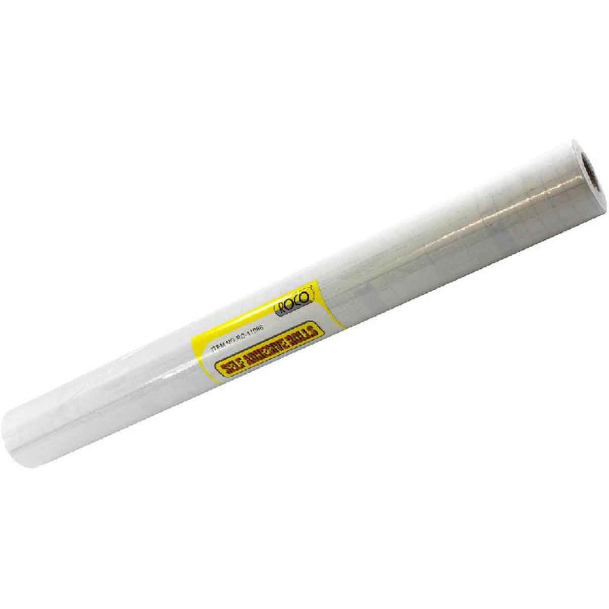 Roco 8yd x 17.72" Clear Adhesive Roll Cover